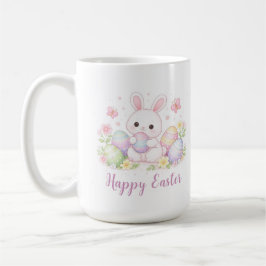 Happy Easter Spring Design - Cute Easter Bunny  Koffiemok