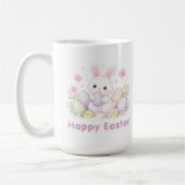 Happy Easter Spring Design - Cute Easter Bunny Koffiemok (Links)