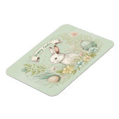 Happy Easter Spring flower-illustratie Magneet (Linkerzijde)