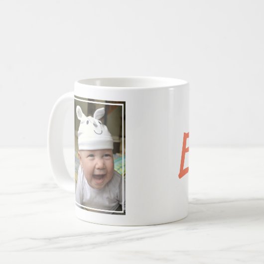 Happy Easter Spring-foto Koffiemok (Voorkant links)