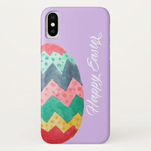 Happy Easter Spring Waterverf Egg Kleurrijk Case-Mate iPhone Case
