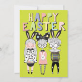 Happy Easter | Steekproef Feestdagenkaart (Voorkant)