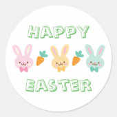 Happy Easter Sticker (Voorkant)