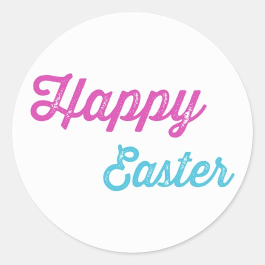 Happy Easter Sticker (Voorkant)