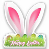 Happy Easter Sticker (Voorkant)