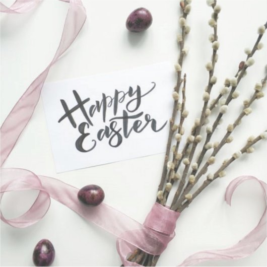 HAPPY EASTER STICKER (Voorkant)
