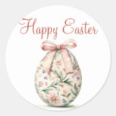 Happy Easter Sticker (Voorkant)