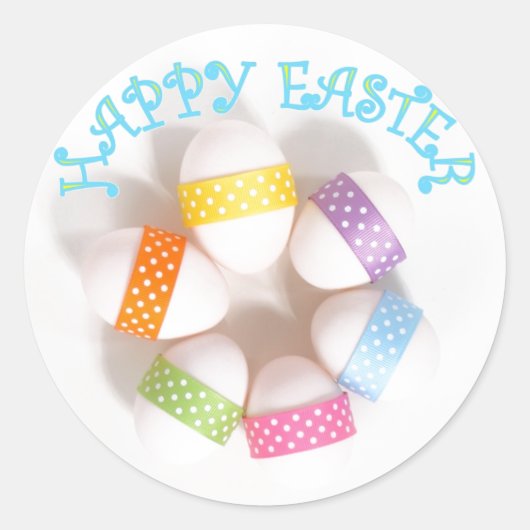 Happy Easter Sticker (Voorkant)