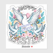 Happy Easter Sticker (Vel)