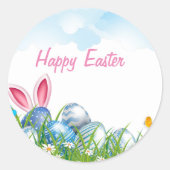 Happy Easter Sticker (Voorkant)