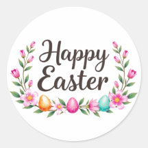 Happy Easter sticker