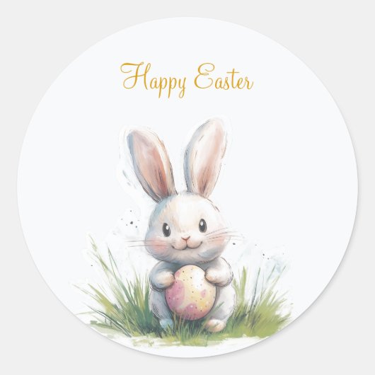 Happy Easter Sticker (Voorkant)