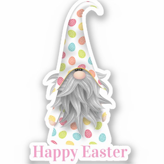 Happy Easter Sticker (Voorkant)