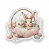 Happy Easter Sticker (Voorkant)