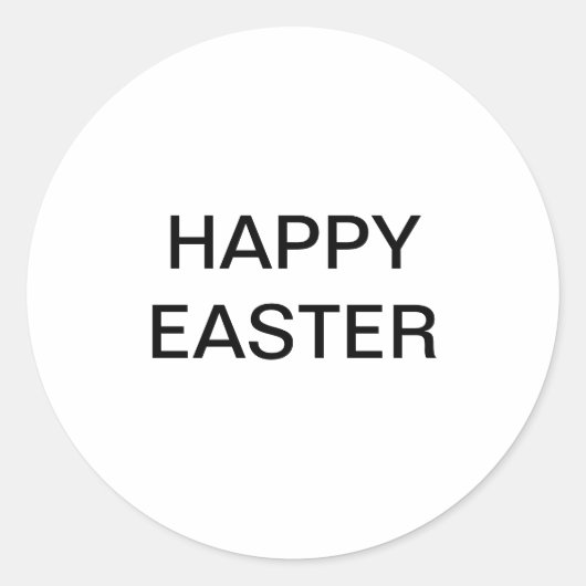 Happy Easter sticker te koop (Voorkant)