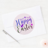 Happy Easter stickers or seals (Envelop)