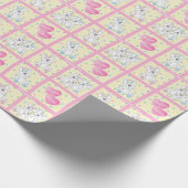 Happy Easter Stuff Bunnies Cadeaupapier (Hoek)