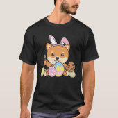 Happy Easter Sweet Shiba Inu For Easter With Easte T-shirt (Voorkant)