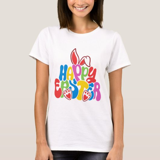 Happy Easter T-shirt (Voorkant)