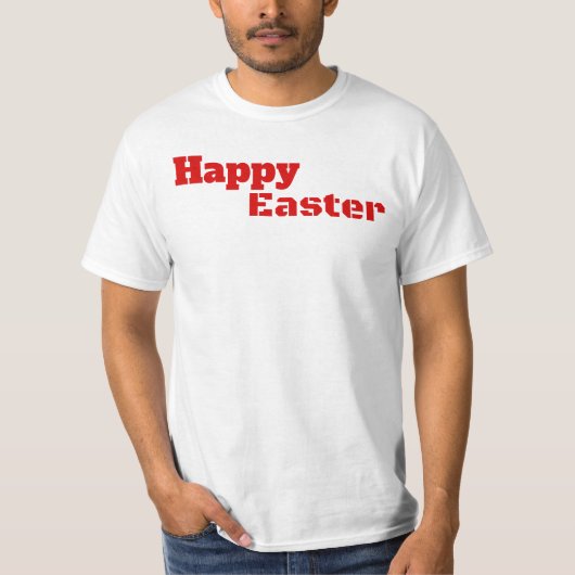 Happy Easter T-shirt (Voorkant)