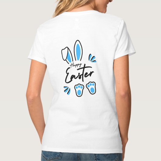 Happy Easter T-shirt (Achterkant)