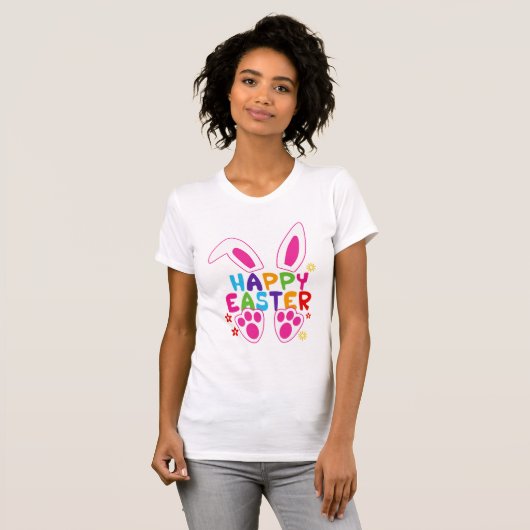 happy easter t-shirt (Voorkant volledig)
