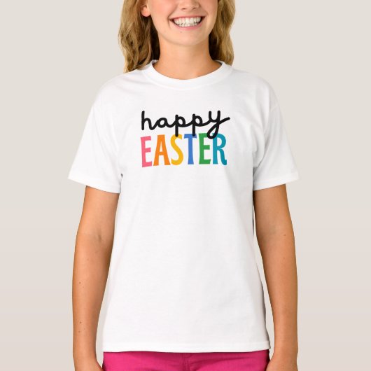 Happy Easter T-Shirt (Voorkant)