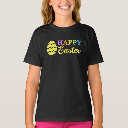 Happy Easter T-Shirt (Voorkant)