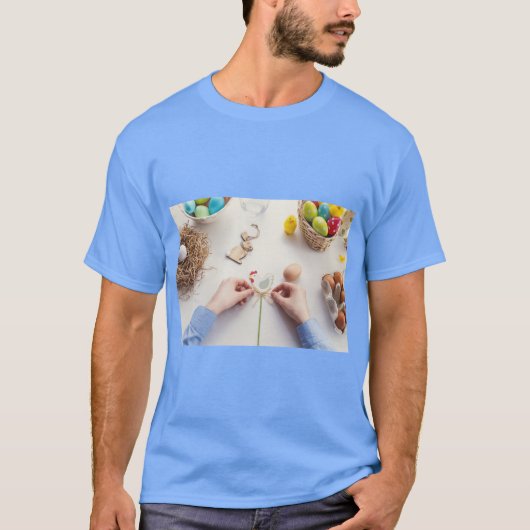 Happy Easter T-Shirt – Festive, Bright & Joyful (Voorkant)