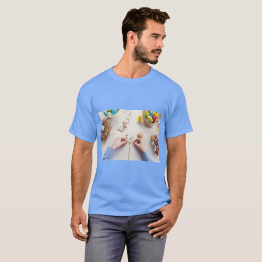 Happy Easter T-Shirt – Festive, Bright & Joyful (Voorkant volledig)