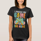 Happy Easter T-Shirt Gaming Controller Games Funny (Voorkant)
