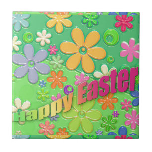 happy easter tegeltje