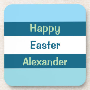 Happy Easter-tekst Bier Onderzetter