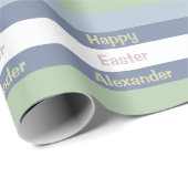  Happy Easter-tekst Cadeaupapier (Rol Hoek)