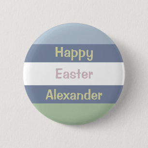 Happy Easter-tekst Ronde Button 5,7 Cm