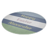  Happy Easter-tekst Snijplank (Hoek)