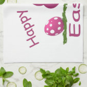 Happy Easter Theedoek (Gevouwen)