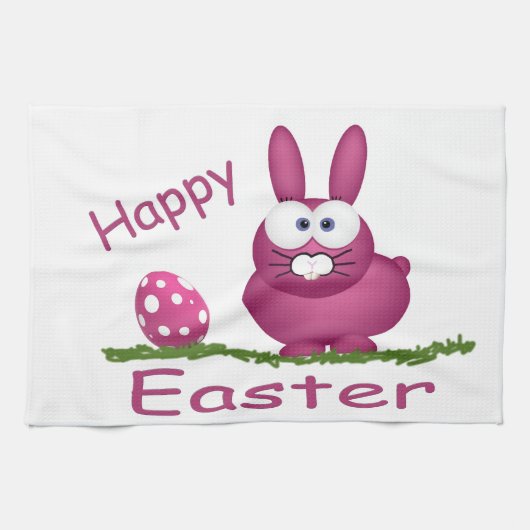 Happy Easter Theedoek (Horizontaal)