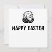 Happy Easter Time Holiday Gift Kaart (Achterkant)