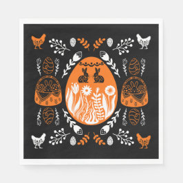 Happy Easter Time Holiday Gift Servet