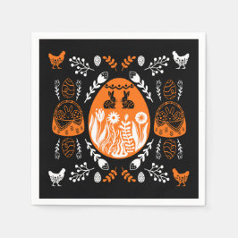 Happy Easter Time Holiday Gift Servet