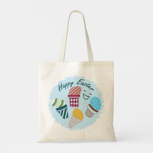 Happy Easter Tote Bag (Achterkant)