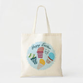 Happy Easter Tote Bag (Voorkant)