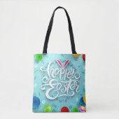 Happy Easter Tote Bag (Voorkant)