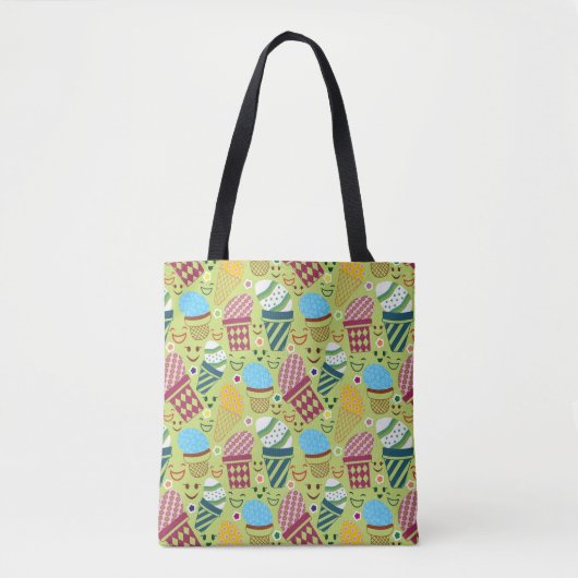 Happy Easter Tote Bag (Voorkant)