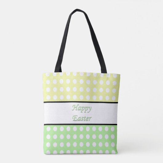 Happy Easter Tote Bag (Achterkant)