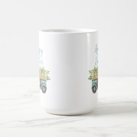 Happy Easter  Truck Coffee Mok (Center)