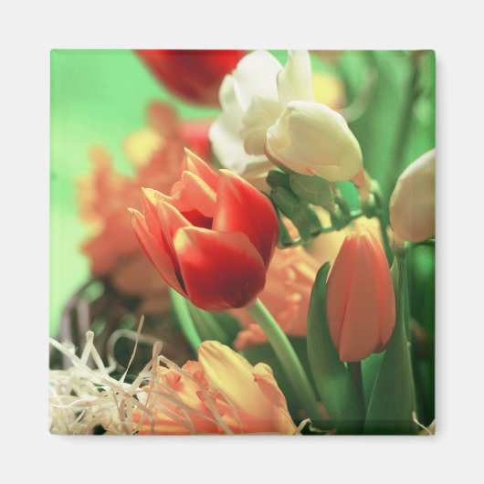 Happy Easter Tulis Magneet (Voorkant)