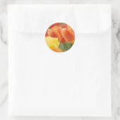 Happy Easter Tulis Ronde Sticker (Tas)