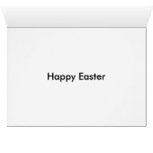 Happy Easter Turtle (Binenzijde Horizontaal (Onderkant))